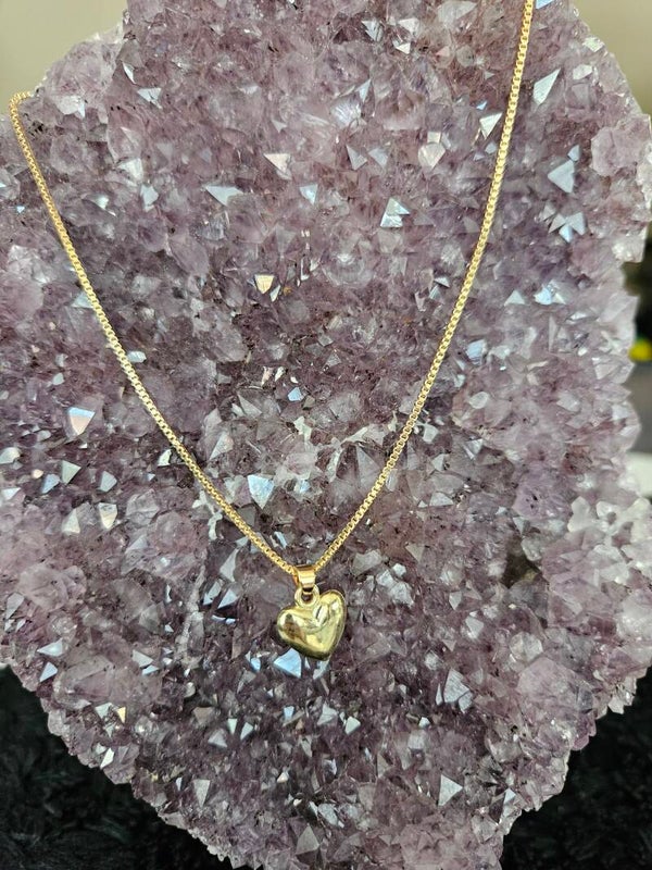 gouden ketting hart