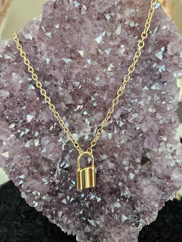 gouden ketting slot