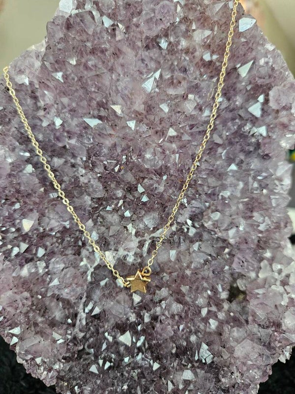 gouden ketting sterretje