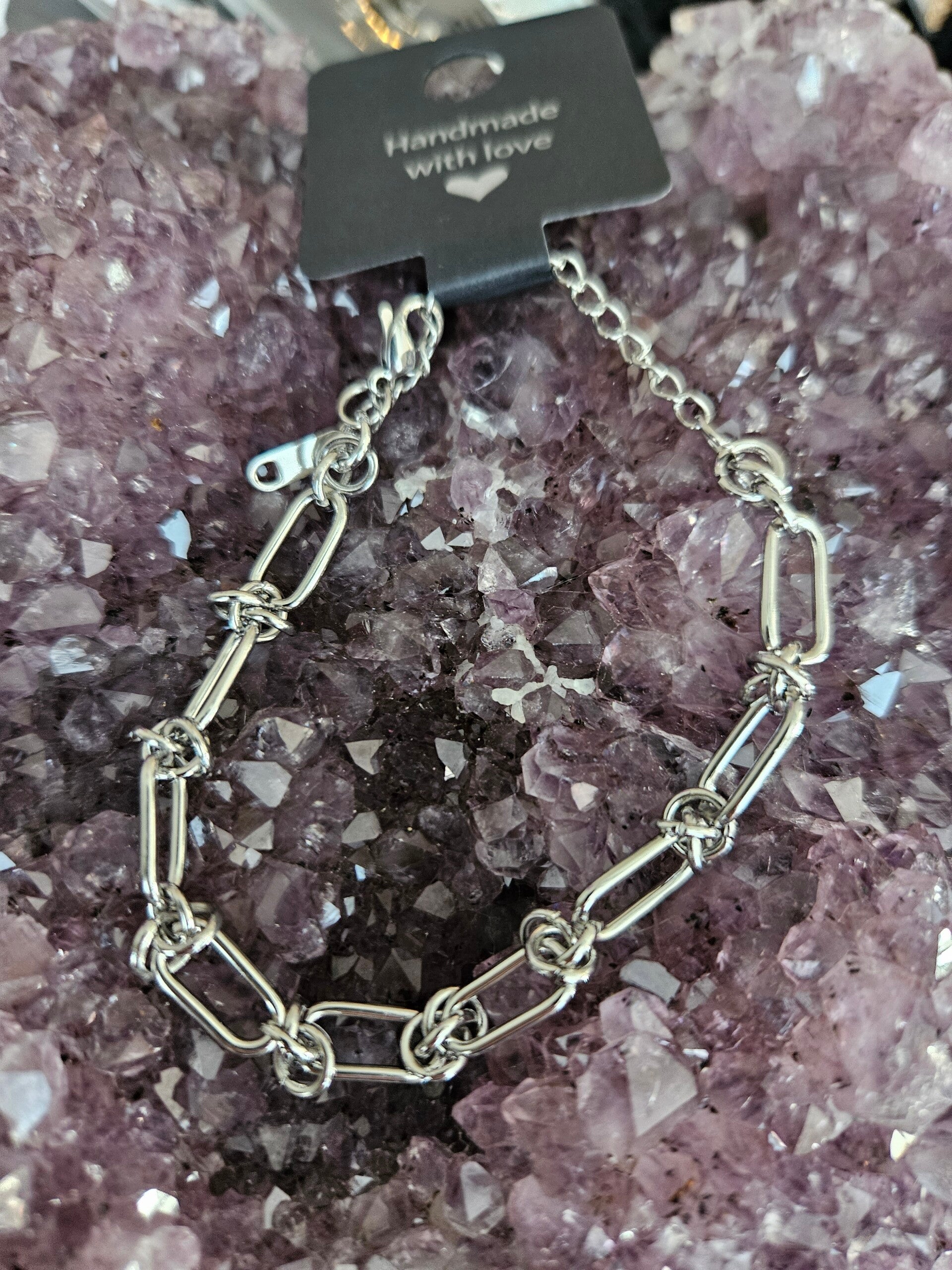 zilveren armband grof