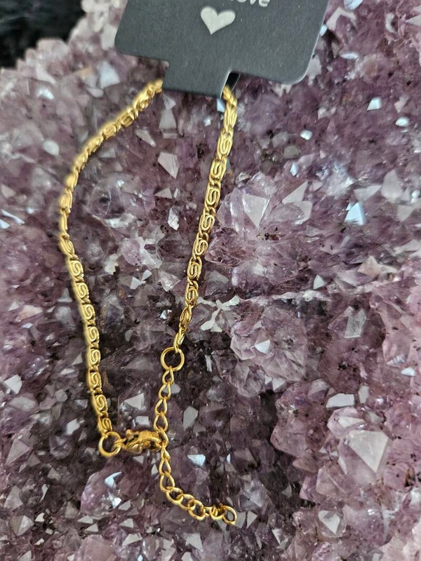 gouden armband kleine schakel
