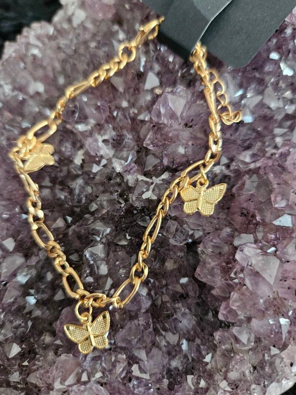 gouden armband vlinders