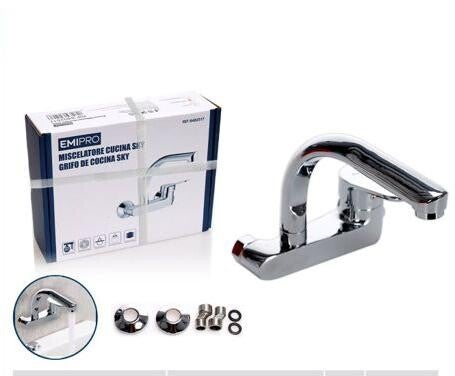 EMIPRO keukenmengkraan  – tweegatsmontage CSBSL