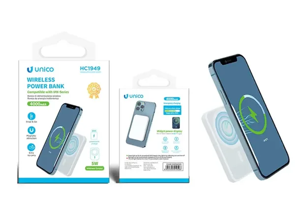 Draadloze Powerbank 4000 mAh