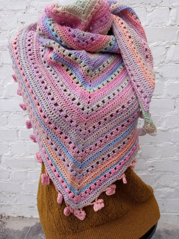 Zomerse Schouderknuffel met hartjesrand