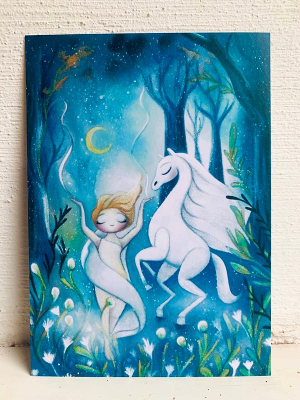 Kaart 'Wild and free'