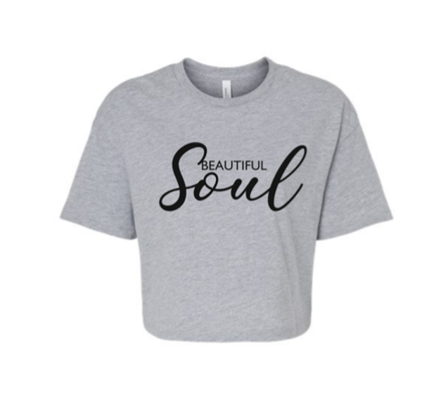 Beautiful soul crop top