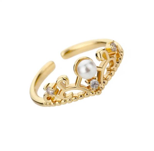 Pearl Crown Ring