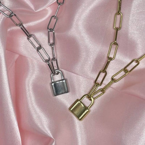 Chunky Locker Necklace