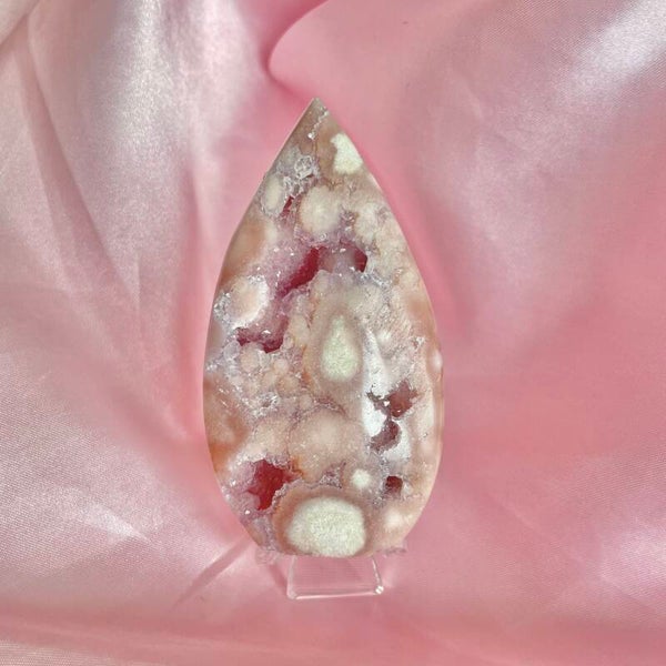 Pink Amethyst Flame / Teardrop