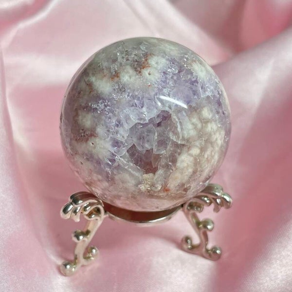 Pink/Purple Amethyst Sphere