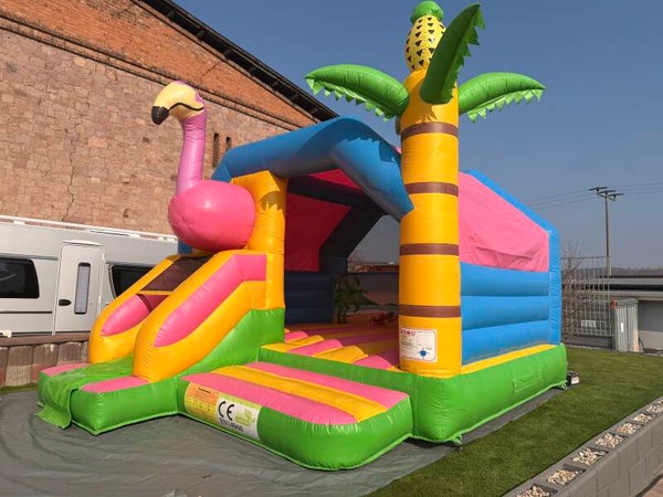Hüpfburg Flamingo