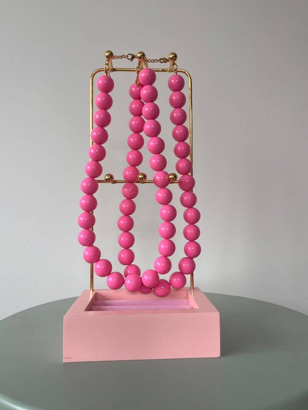 Kralenketting Bubblegum Roze
