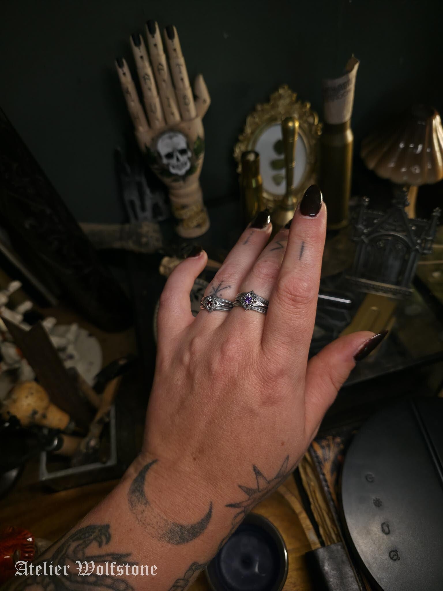 The drama queen Ring | Ready to Send | Size 19 | Amethyst | Regina