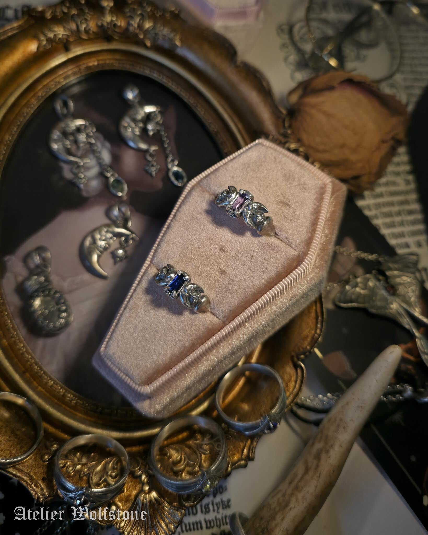 Midnight Margarita | Made to Order Ring | personisable gemstone | Curiosity Cabinet