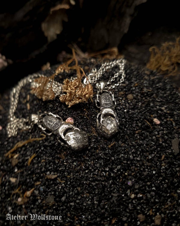 The Lucaniadae Cathedrale Pendant | One of a Kind Pendant | clear quartz | Regina