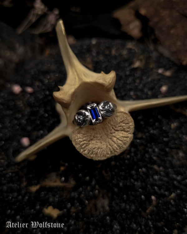 Midnight Margarita | Made to Order Ring | personisable gemstone | Curiosity Cabinet
