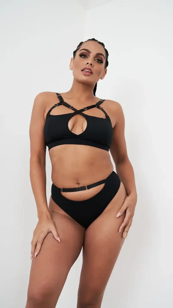 Hannah Low Waist - Adjustable Cut Out Low Waist Bottom