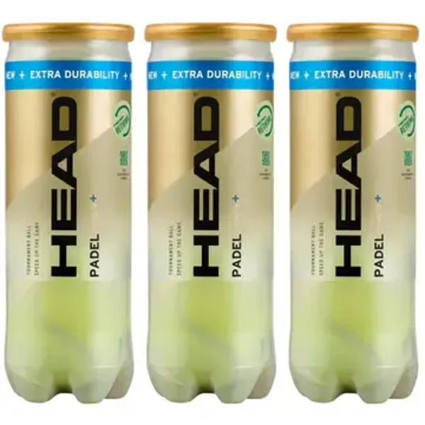 3x HEAD Padel PRO S+    #540303