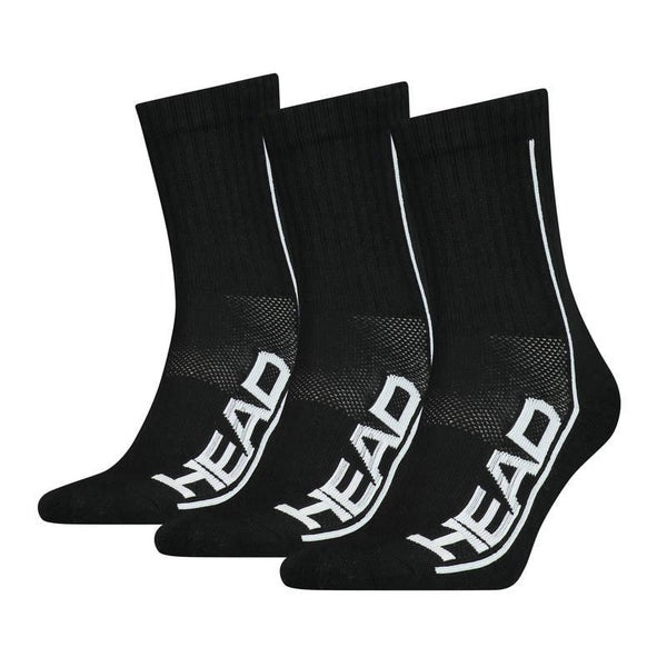 HEAD Performance Crew socks (zwart-wit)