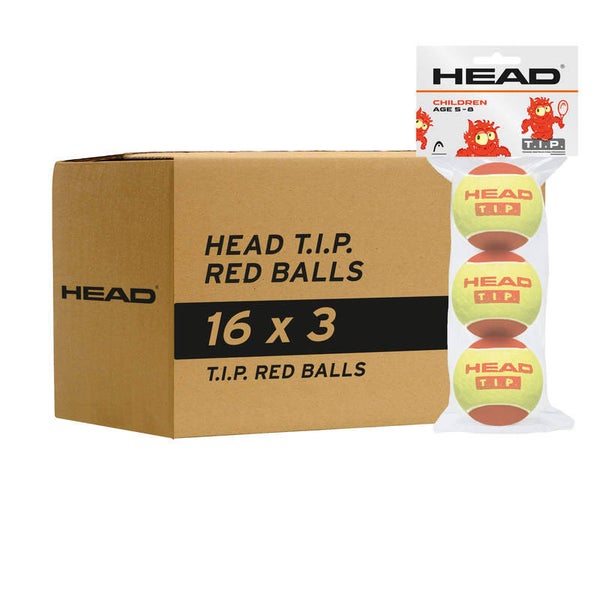 HEAD T.I.P. RED  (48 balls)
