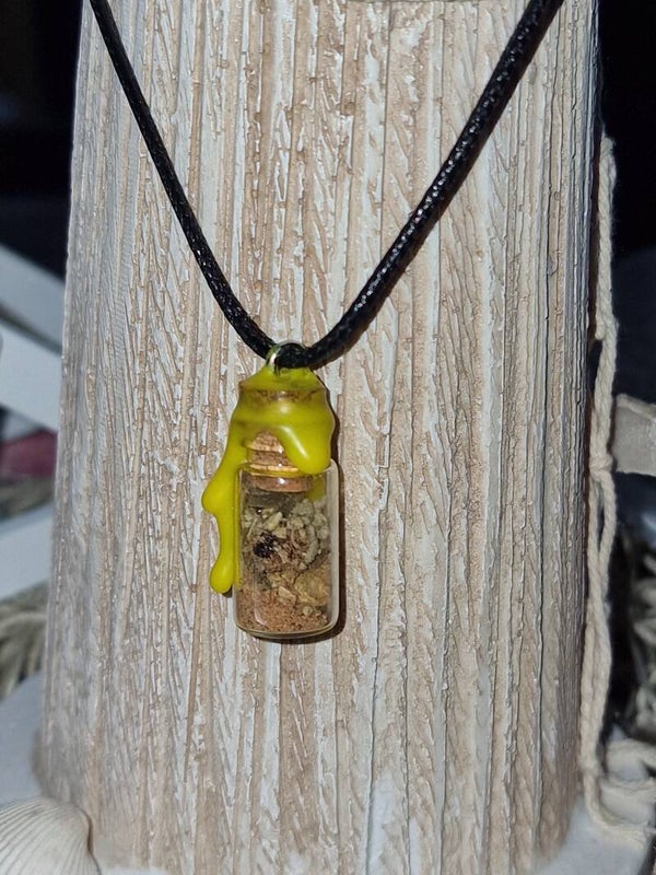 🔮 Collier Spell Jar — Concentration