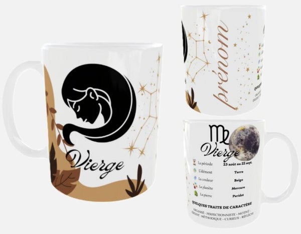 mug vierge