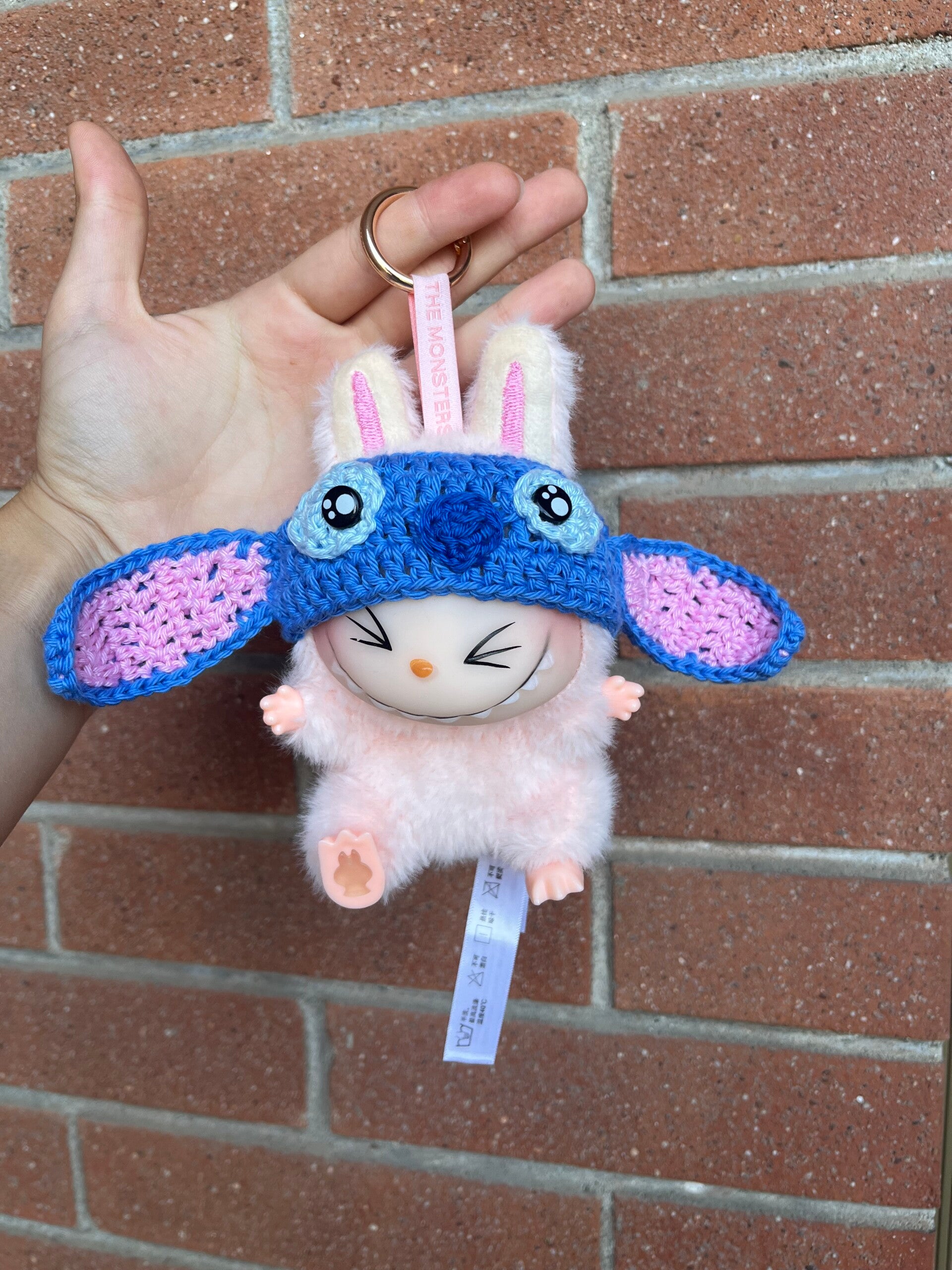 Cappellino Stitch 💙🩵 per Labubu.