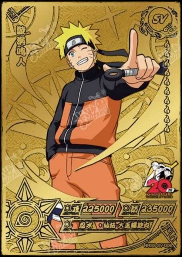 NARUTO SV-006 GOLD 20th
