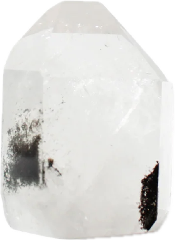 CLEAR QUARTZ WITH INCLUSIONS GENERATOR UNIQUE #521 - 3 3/8"