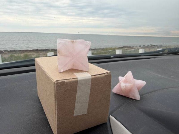 Merkabah Rose Quartz