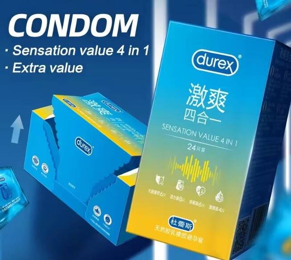 Durex Kondome  Sensation 4 in 1