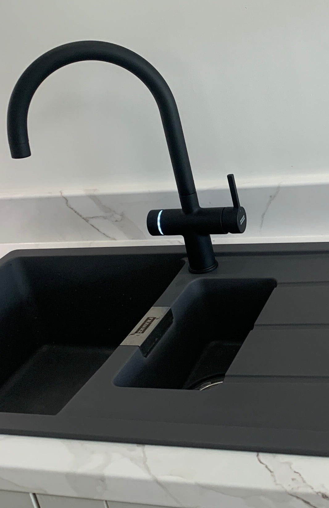 Clean kitchen sink and surfaces professionally cleaned by MM Cleaning NI in Newtownabbey