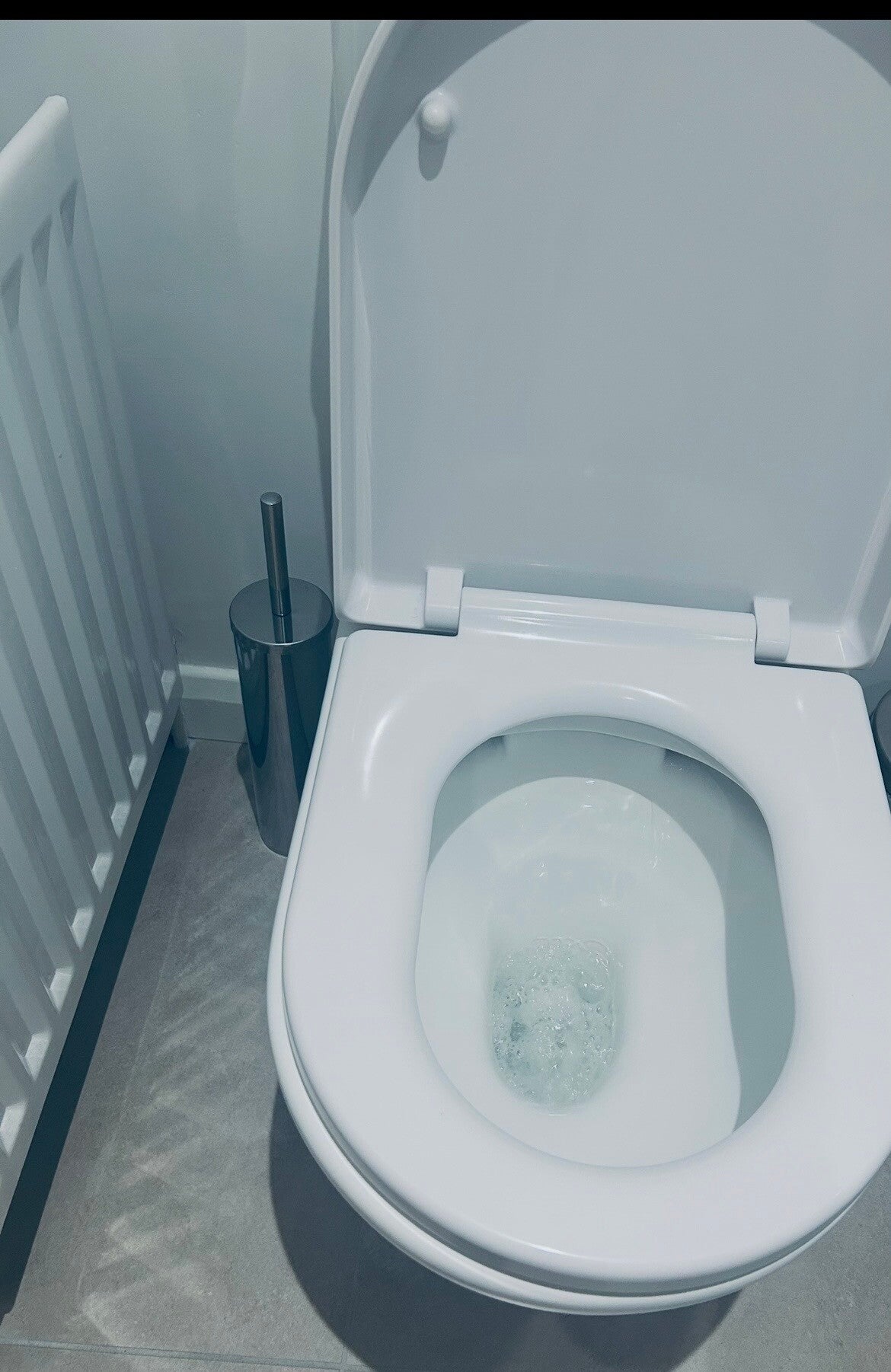 Spotless bathroom and toilet sanitised by MM Cleaning NI in Newtownabbey