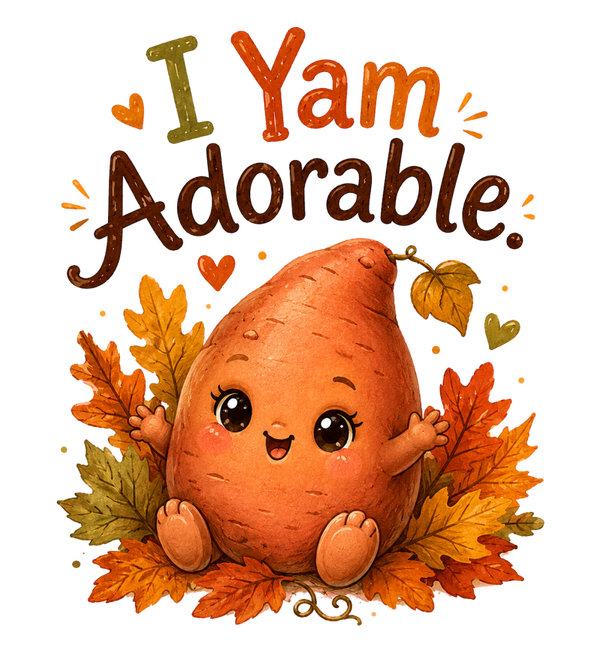 I Yam Adorable: Onesie Girl