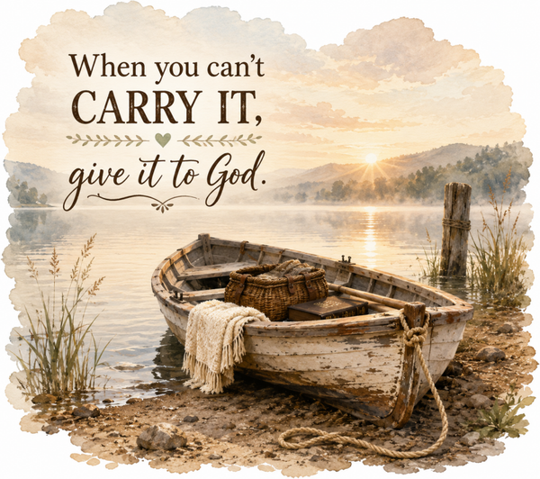 When you can’t Carry it, Give it to God: Adult
