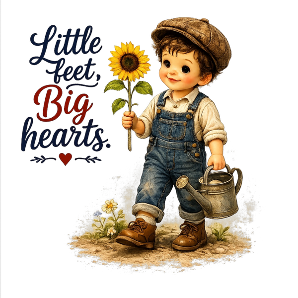 Little Feet, Big Heart: Toddler