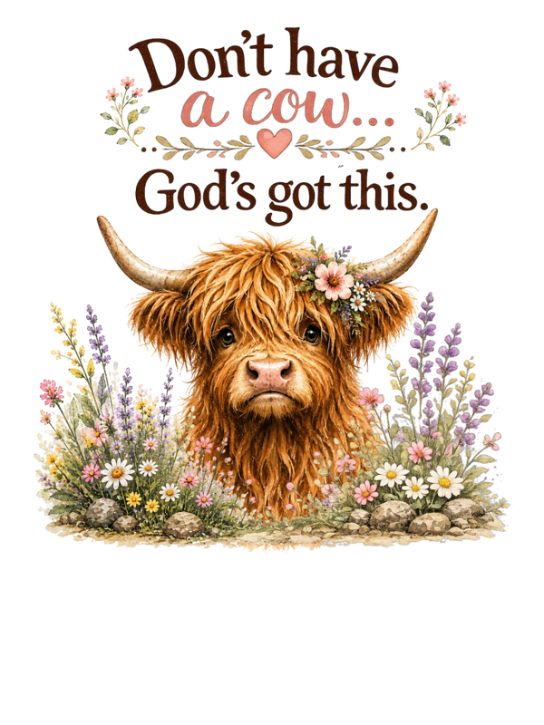 Don’t Have a Cow, God’s Got This: Adult