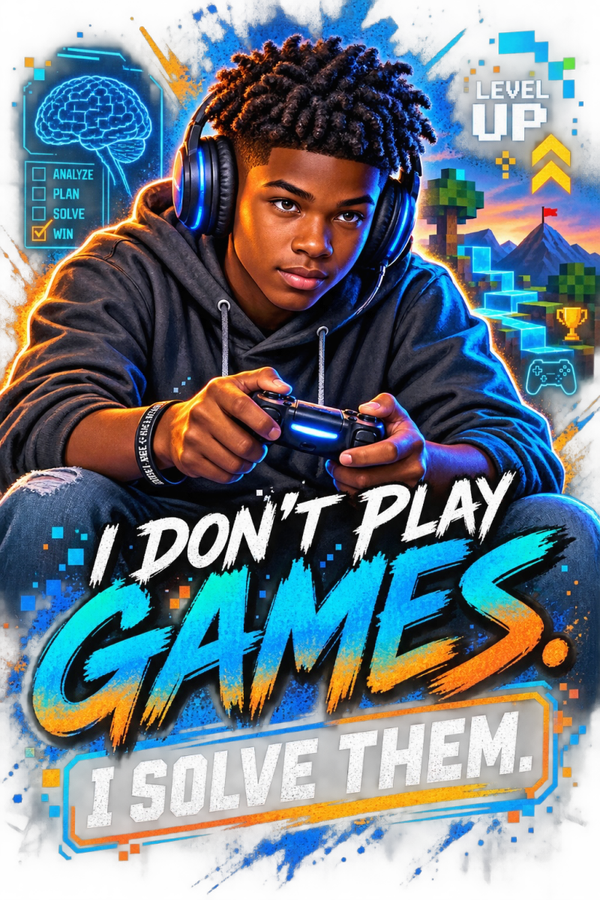 I Don’t Play Games, I Solve Them:
