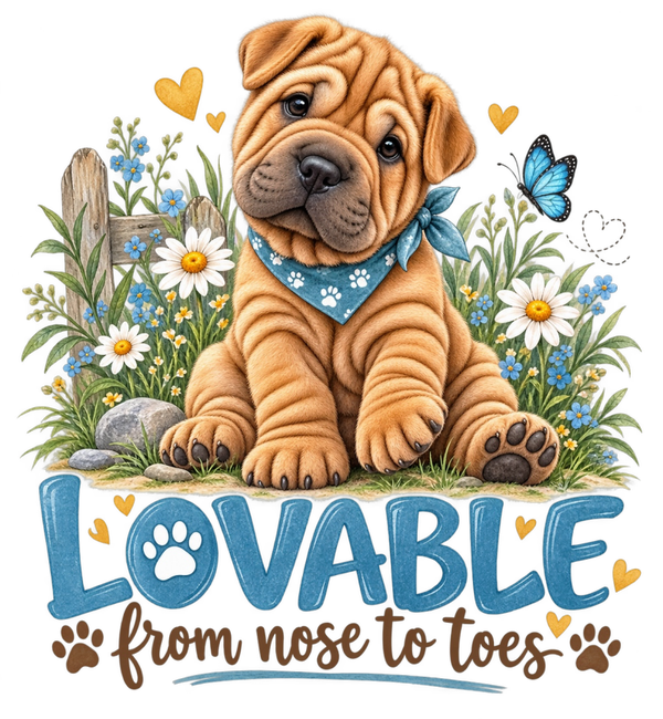 Lovable From Nose To Toes: Toddler