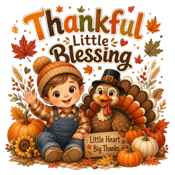 Thankful Little Blessings: Toddler Girl