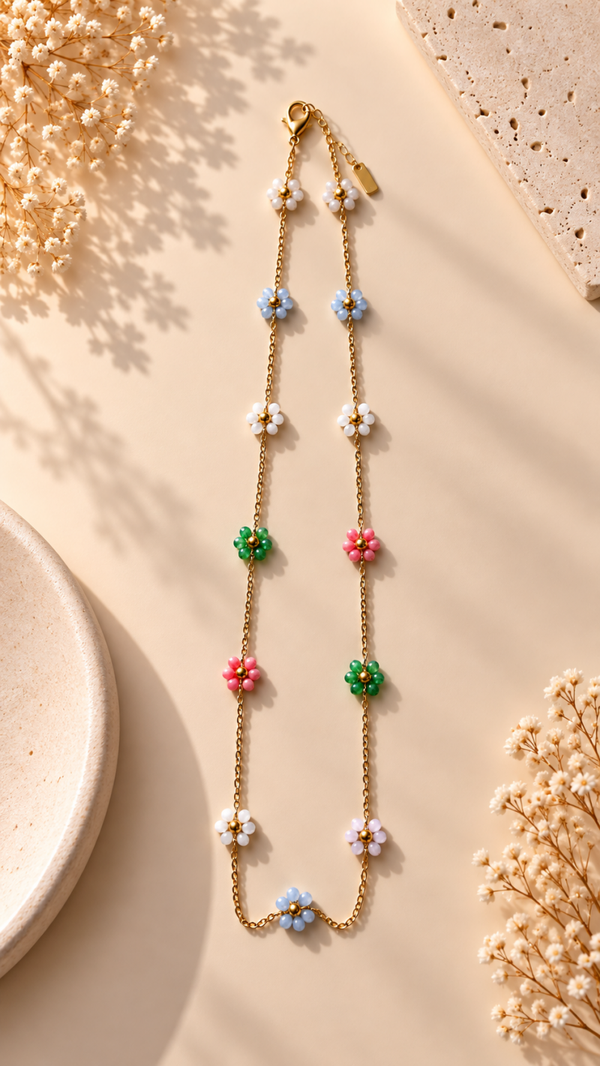 Collier Jardin Coloré