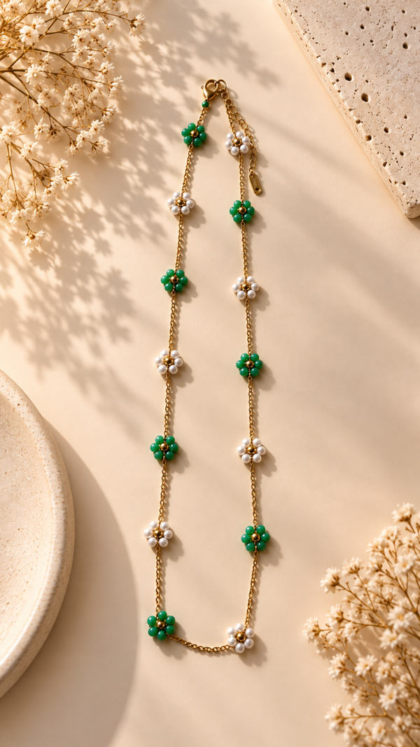 Collier Jardin de Jade
