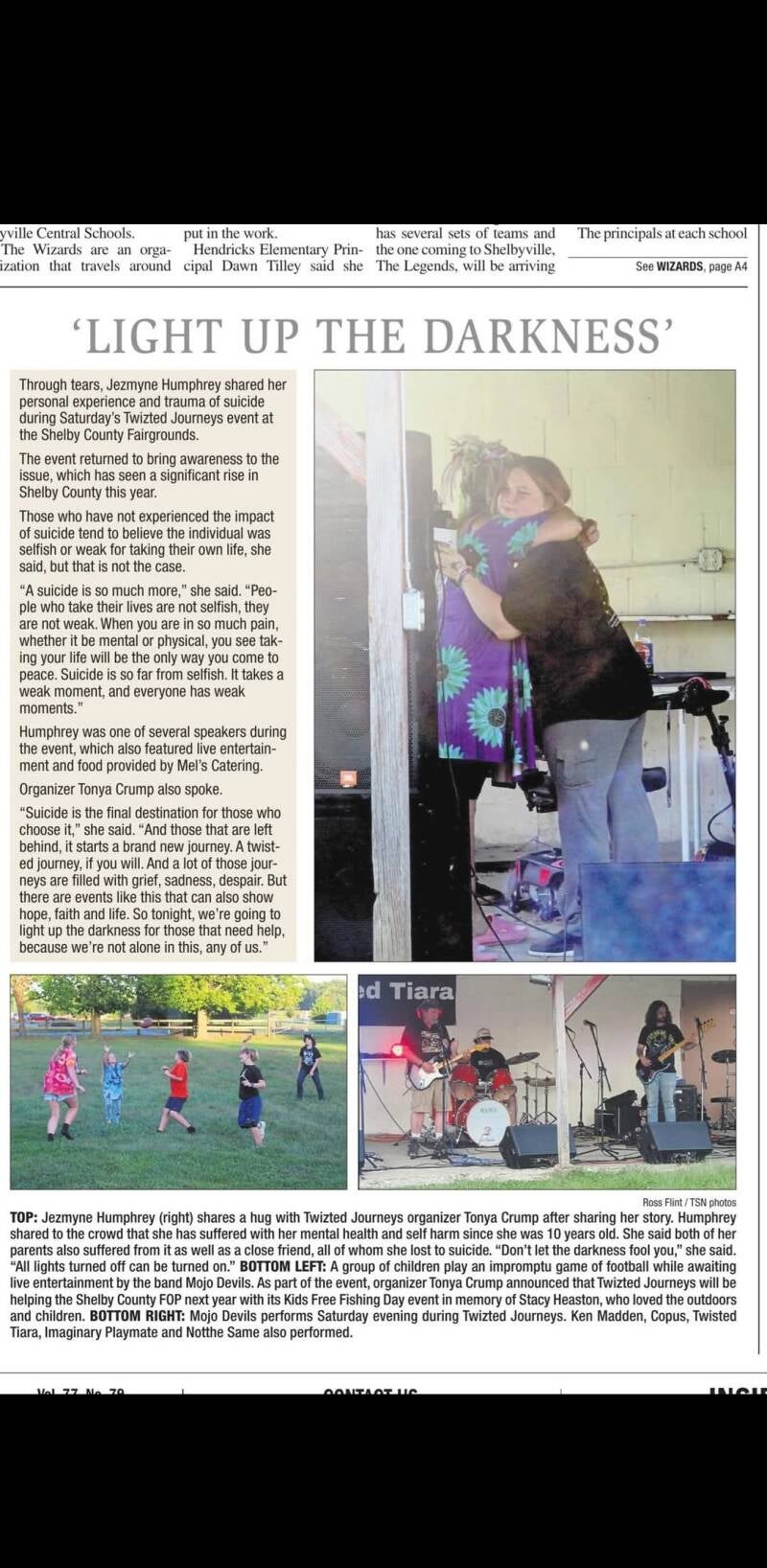 2025 Twizted Journeys Light Up the Night event