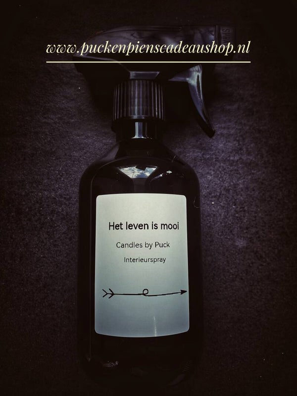 Interieurspray Het leven is mooi (la vie est belle) 300ml