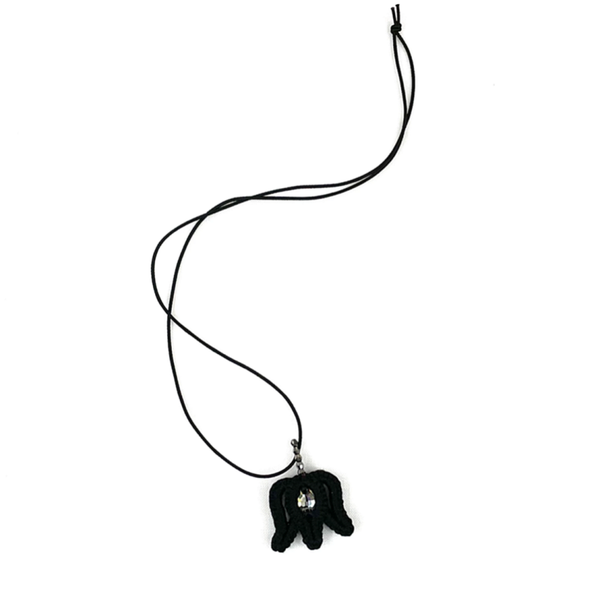 Necklace Black Tulip