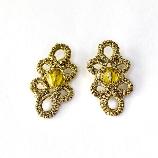 Earring charm Eva