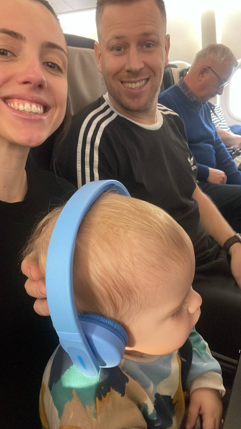 Fliegen mit Kleinkind