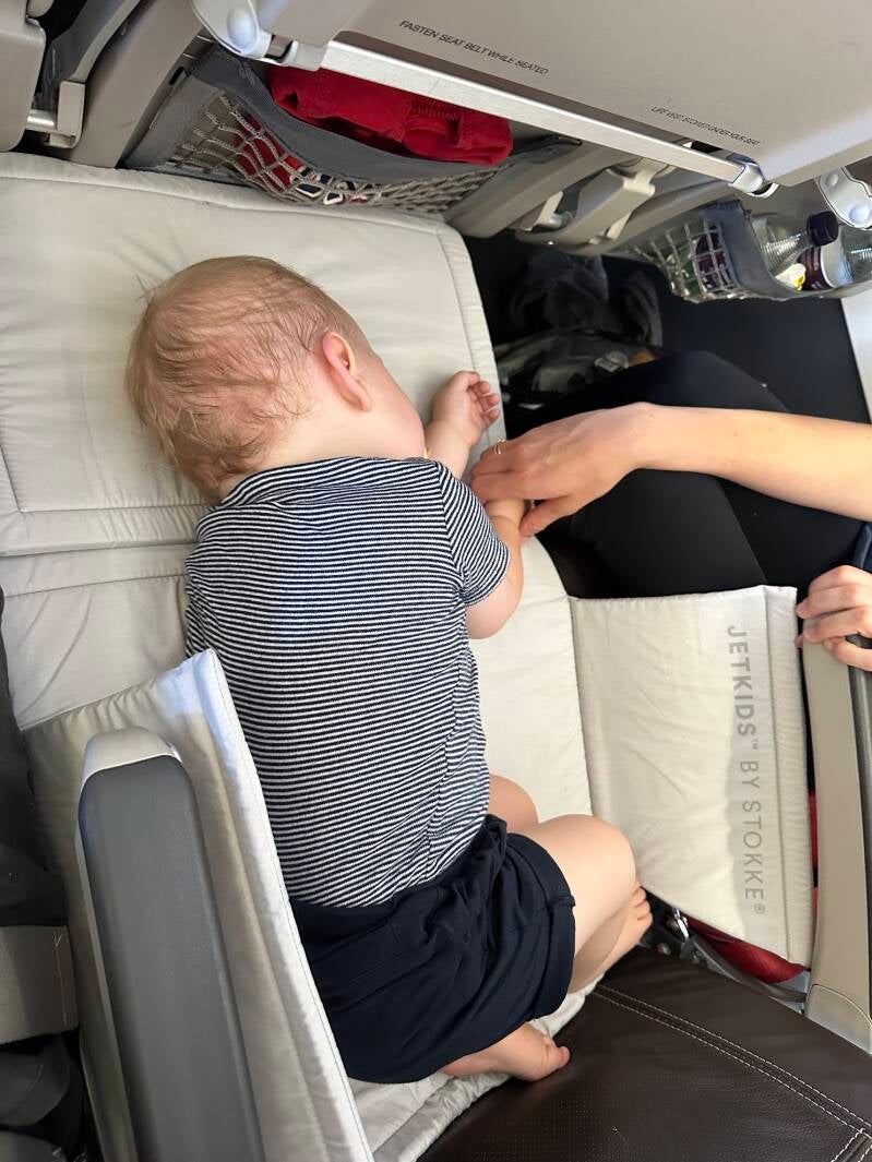 JetKids by Stokke, Bettchen im Flieger