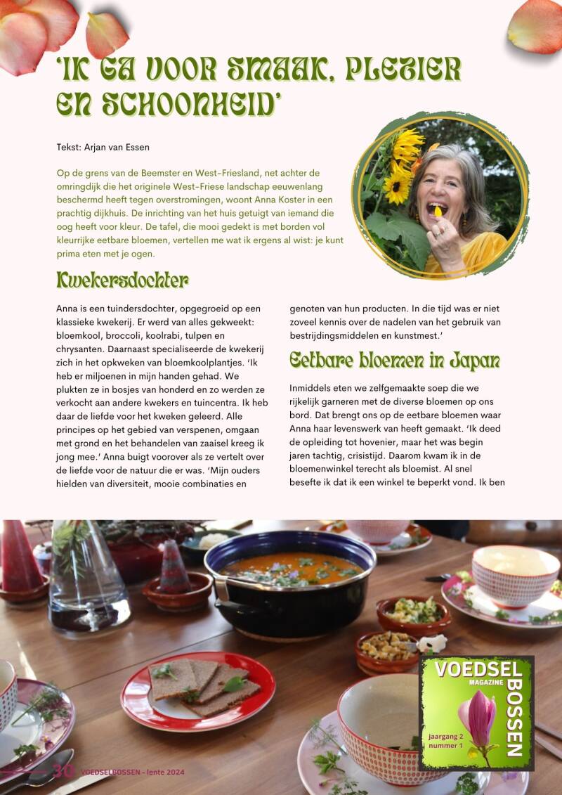 Artikel lente '24: Interview Anna Koster